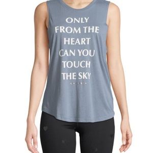 Spiritual Gangster Heart graphic tank size Small